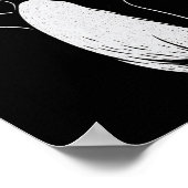 Poster Amusant résister à l'activisme pingouin conception (Coin)