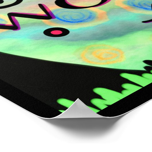 Poster Amusant Séjour Humble Classe (Coin)