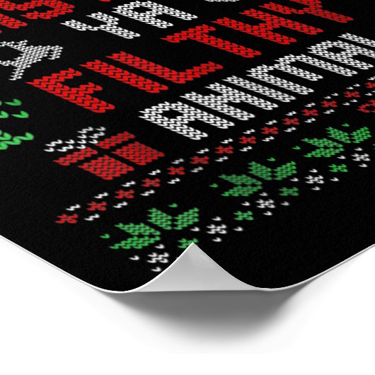 Poster Amusant seul à la maison Films Joyeux Noël Vous sa (Coin)