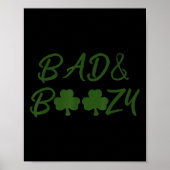 Poster Amusant St Patrick Day Boire Tee Cadeau Amusant Ba (Devant)