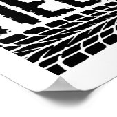 Poster amusant sur la conduite d'un camion (Coin)