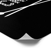 Poster Amusant Tricot Stitch Design (Coin)