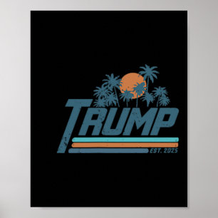 Poster Amusant Trump Chemise Golfe Des Etats-Unis Est 202