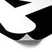 Poster Amusant Un Costume D'Halloween Lettre Pour Corresp (Coin)