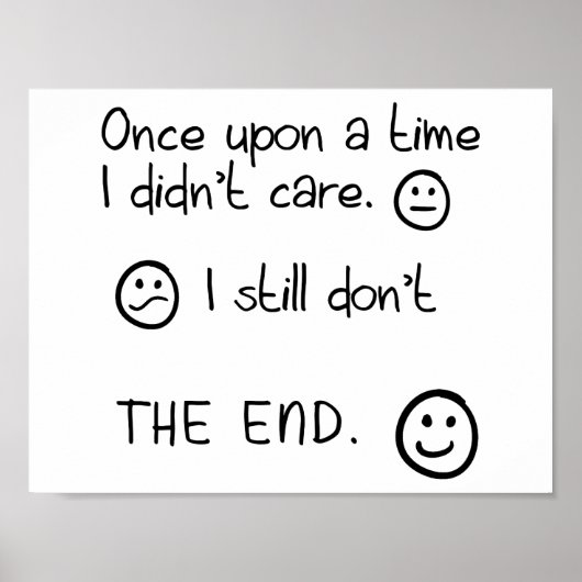 Poster amusant une fois (Devant)