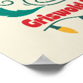 Poster Amusant, vieux style Griswold Noël de famille (Coin)