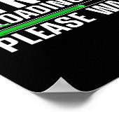 Poster Amusante Conception De Bowling Pour Hommes Femmes  (Coin)