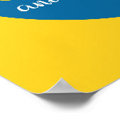 Poster Amusante Typographie de l'amoureux du café Retro K (Coin)