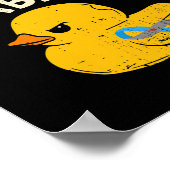 Poster Amusants Diabète Sensibilisation I Canard Fiabetes (Coin)