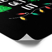 Poster Amusants Faisons Lit Noël (Coin)