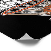 Poster Amusants Manger Sleep Basketball Répéter Sports Co (Coin)