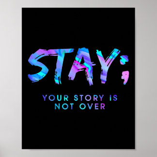 Poster Amusants Restez votre histoire pas fini