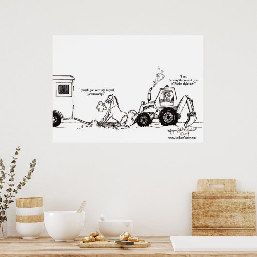 Poster Amusement de remorque (Cuisine)