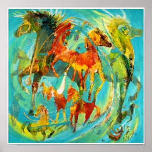 Poster Amusement d'été