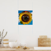Poster Amusement d'été Tournesol (Cuisine)