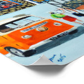 Poster Amusement en bord de mer britannique (Coin)