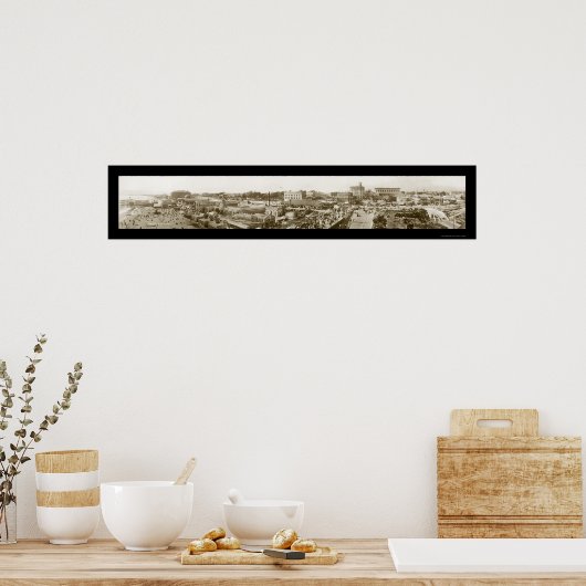 Poster Amusement Long Beach Photo 1908 (Cuisine)