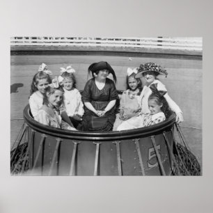 Poster Amusement Park Ride, 1921