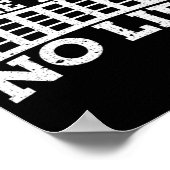 Poster Amusement Pas De Table Tennis Pas De Vie Ping Pong (Coin)