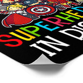 Poster Amusement Retour à l'école Les enseignants sont de (Coin)