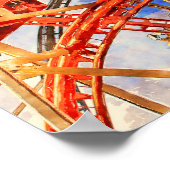 Poster amusez-vous avec l'affiche de dessous de verre à r (Coin)