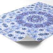 Poster amusez-vous avec turqoise print (Coin)