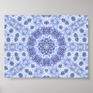Poster amusez-vous avec turqoise print