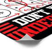 Poster Amusez-vous quelle partie du hockey ne comprenez-v (Coin)