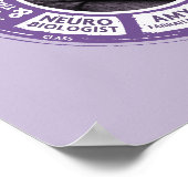 Poster Amy Farrah Fowler - Graphique d'informations (Coin)