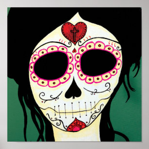 Poster Amy Sugar Skeleton Print