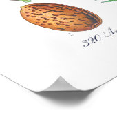 Poster Amygdalus communis (Amande) (Coin)