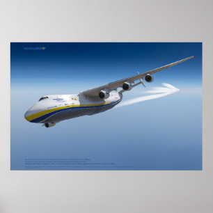 Poster An-225 Mriya : légende des cieux