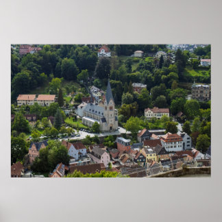 Poster An German Town