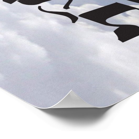 Poster Ana b"Koach ~ Lettres initiales (Coin)