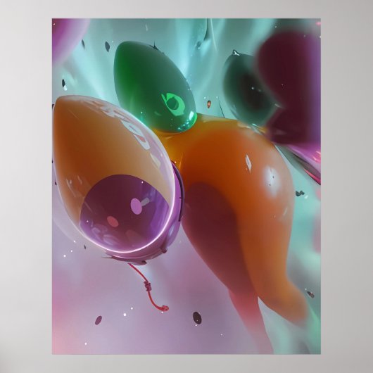Poster AnachroTechnocracy - Ken Gage Abstrait (Devant)