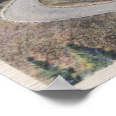 Poster Anaconda, Montana - Courbe en fer à cheval (Coin)