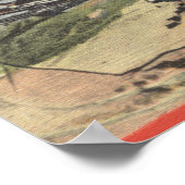 Poster Anaconda, Montana - Washoe Smelter Vue depuis (Coin)