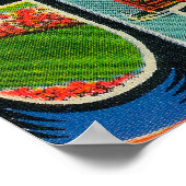 Poster Anaheim, Californie - Scènes de grandes lettres (Coin)