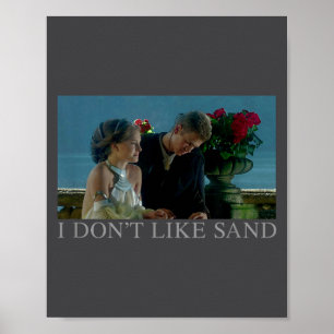 Poster Anakin & Padme Film Ster Je n'aime pas le sable