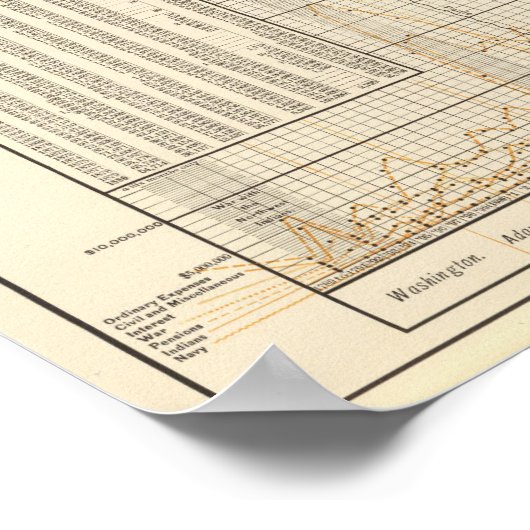 Poster Analyse américaine des dépenses (Coin)