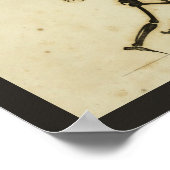 Poster Analyse de la démarche à pied Chiropratique de la  (Coin)