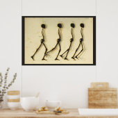 Poster Analyse de la démarche à pied Chiropratique de la  (Cuisine)