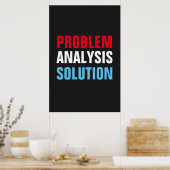 Poster Analyse du problème Solution Inspiration motivatio (Cuisine)