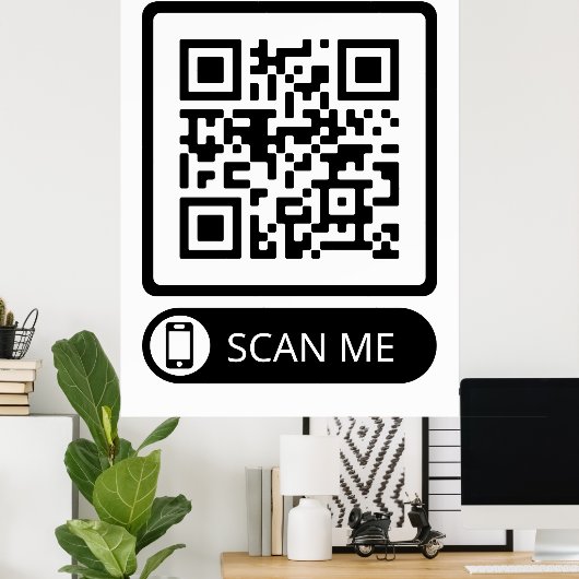 Poster Analyser mon code QR marketing (Bureau à domicile)