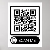 Poster Analyser mon code QR marketing (Devant)