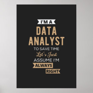 Poster Analyste de données
