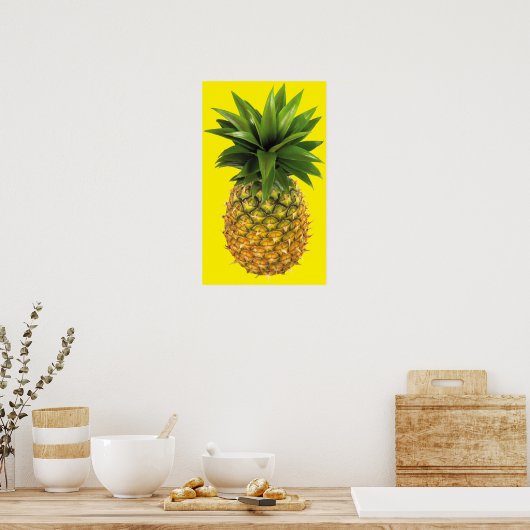 Poster Ananas (Cuisine)