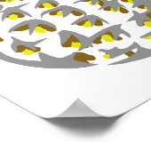 Poster ananas (Coin)