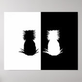 Poster Ananas (Devant)