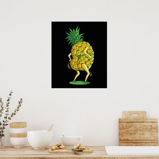 Poster Ananas (Cuisine)